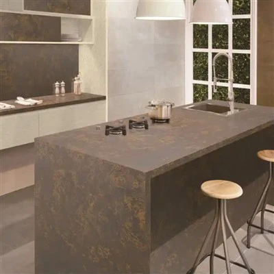 Black And Brown Quartz Countertops