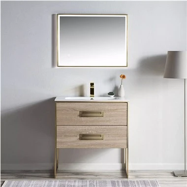 Stainless Steel Freestanding Bathroom Cabinet