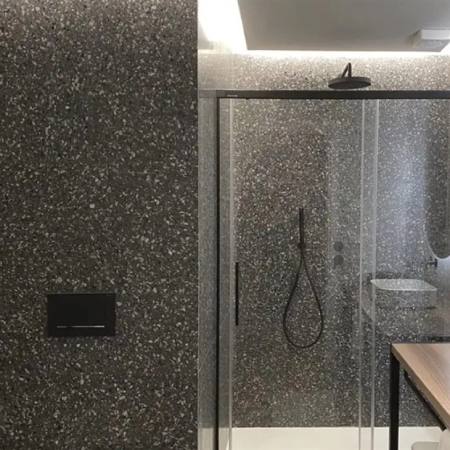 Black Terrazzo Slab Tiles For Bathroom Black Terrazzo Slab Tiles For Bathroom