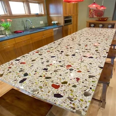 Golden Terrazzo Slab