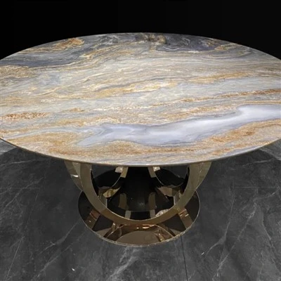 Palisandro Blue(Italy) Dining Table