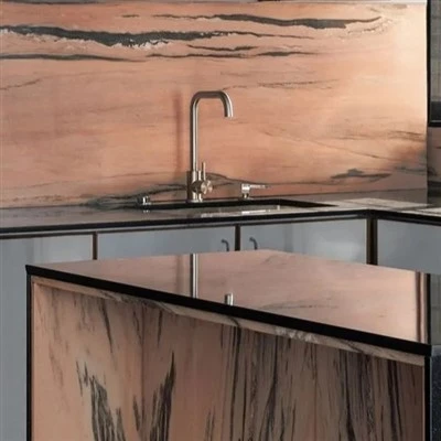 Cloudy Rosa Marble Stone
