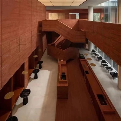Unusual And Pure Natural Red Travertine Stone
