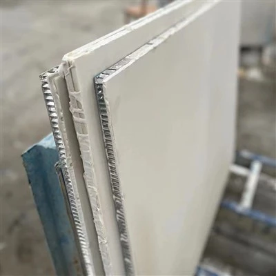 White Marble Composite Aluminum Honeycomb