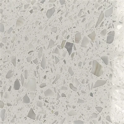 White Terrazzo Composite Aluminum Honeycomb Countertop